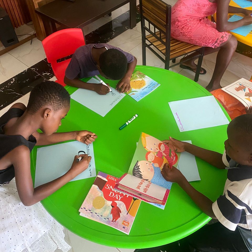 Sample: early years classroom with tables and chairs