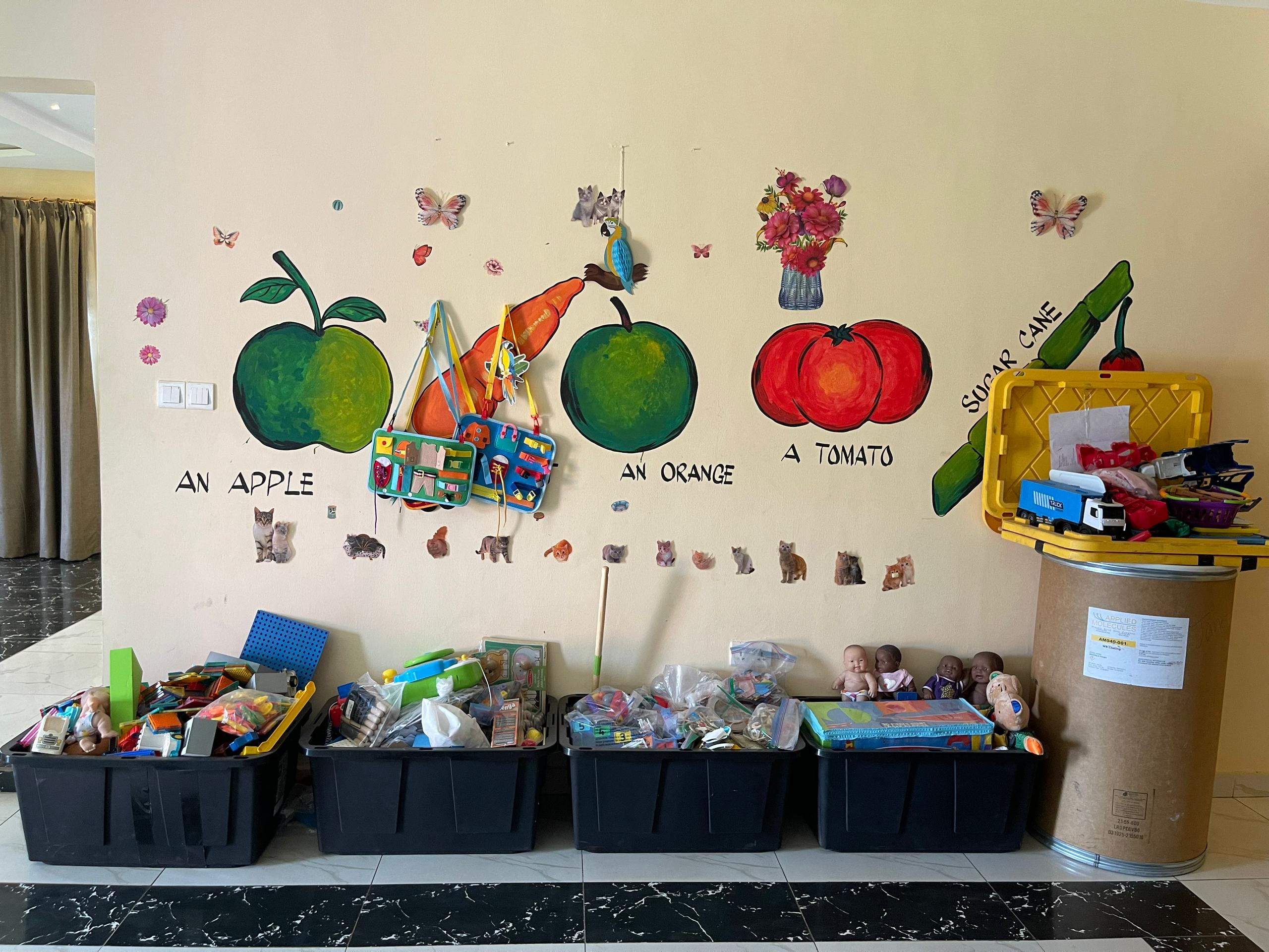 Children engaged in learning activities