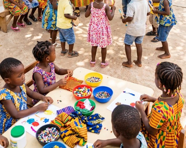 Sample: arts and crafts activity