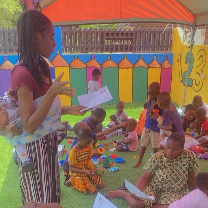 Sample: child outdoors in nature